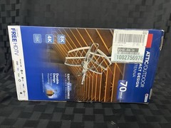 RCA ANT705E Compact Attic/Outdoor HDTV Antenna 70-Mile Range Open Box
