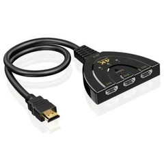 4K HDMI 2.0 Cable Auto Switch Switcher Splitter Adapter 3 In to 1 Out Devices