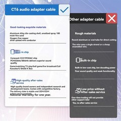 32Bit 384KHz HiFi USB Type C to 3.5mm Audio Adapter Hi-Res Digital7033
