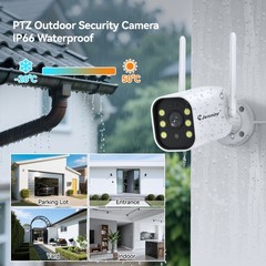 5MP Wireless Security Camera Outdoor IP Network Night Vision for J-series IP66