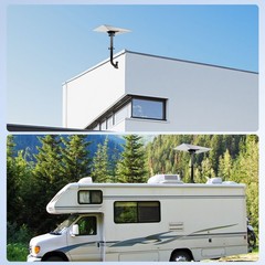 Starlink Gen 3 Mount 180°Adjustable Wall Roof Mounting Kit for V3 Standard Dish