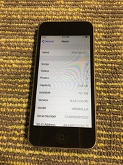 Apple iPod Touch 5th Generation Space Gray (16GB)