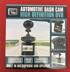 Dash Cam Total Vision Automotive High Definition DVR Records Video Audio Wide