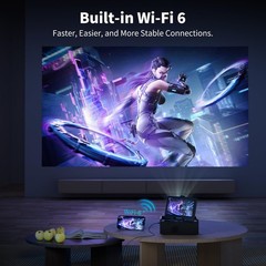 Small Smart TV，Mini TV with 7-inch Touchscreen,Built in