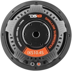 DS18 IXS10.4S Shallow Car Subwoofer 10″ 1000W MAX 500W RMS, Single VC 4 Ohms