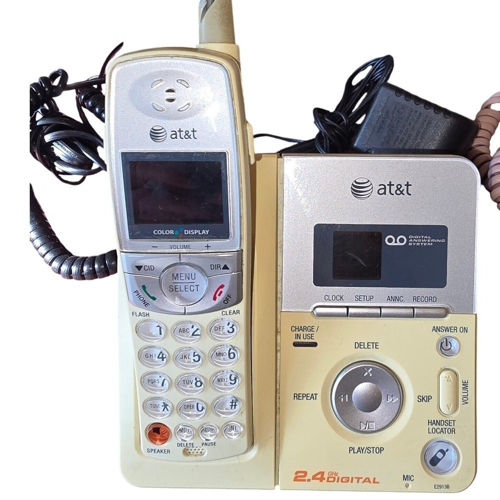 AT&T Cordless Telephone and Answering Machine Model #2913B
