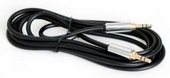 6ft Mobile 3.5mm Stereo Audio Cable – Male to Male Auxiliary Cord – Gold Plated