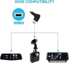Dash Cam Hardwire Kit Mini USB Fuse Cable for Cars 12V-24V to 5V New