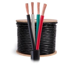 14 Gauge Speaker Wire 250ft – Indoor/Outdoor, Direct Burial, Waterproof, UV Resi