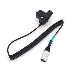 High Quality 90cm 6Pin U94 Headset Connector PTT For PRC152/PRC148 For TAC-SKY