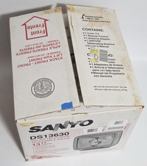 NEW CRT TV 13″ Sanyo DS13630 Remote Manual 1998 Gaming – Open Box New Old Stock