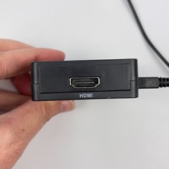 HD 1080P HDMI-compatible To AV RCA Adapter Mini for HDMI2AV Video Converter