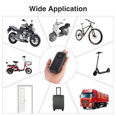 113dB Car Alarm System Anti-Theft Bike Alarm IP66 Waterproof Vibration Sensor