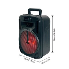 4000W Wireless Portable FM Bluetooth Speaker Heavy Bass Sound Party Speaker
