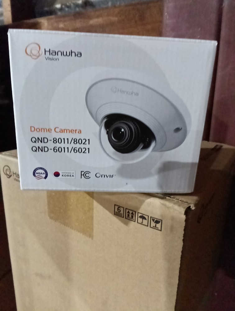 Hanwha Techwin QND-8011 Q Series 5MP POE IP Network Dome Security Camera 2.8mm