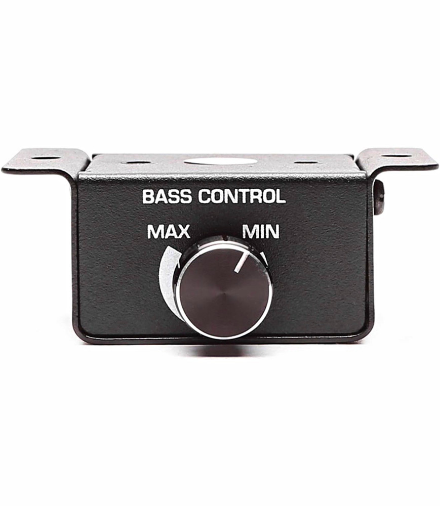 Bass Control Remote Bass Level Knob Controller MAX/MIN Dash Mount