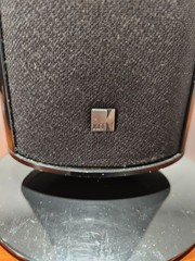KEF KHT6000 Satellite & Center Speakers Black Wired Banana Jack Pair