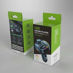 Bluetooth FM Transmitter Car Adapter Hands Free Radio USB Charger AUX Audio