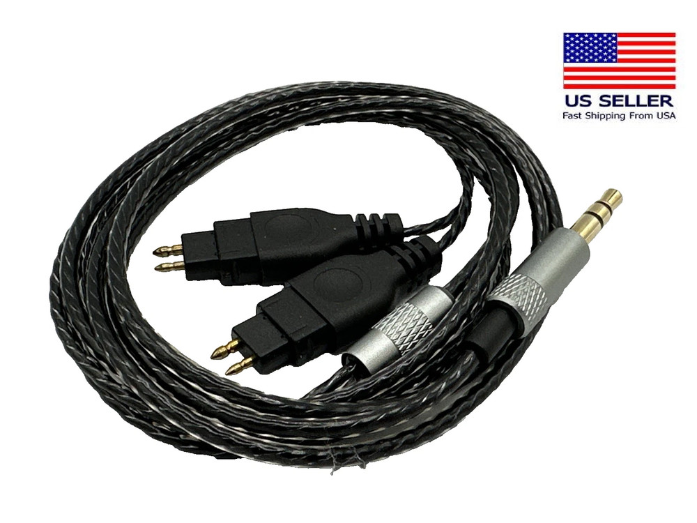 4ft Ultralight Cable for Sennheiser HD58X HD6XX HD600 HD650 + More 3.5mm