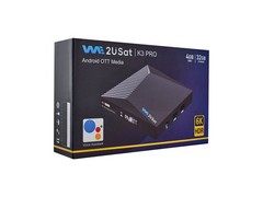 2026 NEWEST We2USat K3 PRO Android Smart TV Box Super Box V SEE V6 6K WiFi-6 US