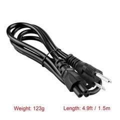 UL Listed 6FT 3 Prong AC Power Cord for WiiM Vibelink Amp V-AMP-001 100W Power
