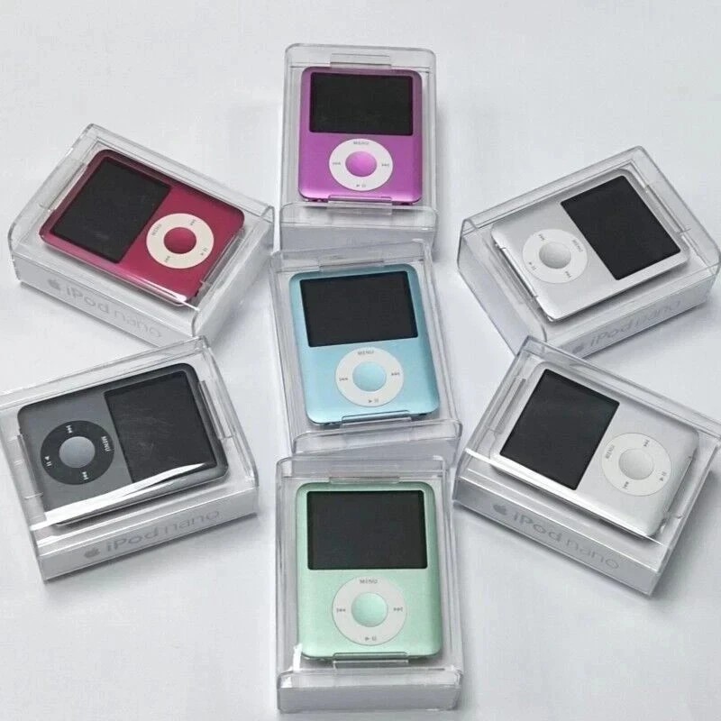 ✨New Sealed Apple✨iPod Nano 3rd 4th 5th 6th 7th 4GB 8GB 16GB All Color MP3Player