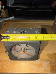 Vintage Daystrom Weston Portable Galvanometer/Meter Demo Unit w/ Case & Key RARE