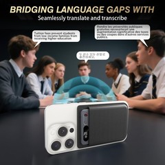 AI Voice Recorder w/Case — 64GB Memory, App Control, GKP9 Recorder Transcr