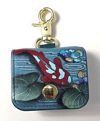 NWOT – Anuschka Hand Painted AIRPOD Leather Case – 15 Different To Choose From