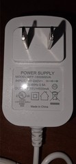 15V 500mA AC Adapter Power Supply WFF-1500500VA Barrel Plug
