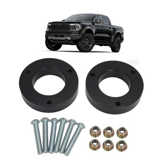 1.5″ Front Leveling Kit Strut Spacer Fit For Ford Ranger Raptor（2024-2025）-