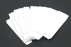 QTY 25 – EMPTY WHITE VACUUM TUBE BOXES – For 6L6GC, 5U4GB, Slim EL34 and Similar