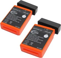 2-X BA225030 1500mAh 6V Ni-Mh Battery For HBC Crane Remote Pump Truck Battery