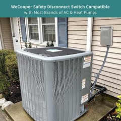 60Amp Pull Out Disconnect 2 Pole 3 Wire Metal Box for AC Units