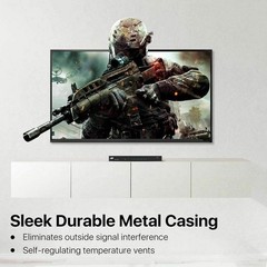 4K HDMI Splitter 1 in 8 Out, Powered 8 Port hdmi splitters Multi Monitor Outputs