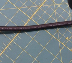 Blue Jeans Cable LC-1 Audio Cables by Belden E1089 1C25 3 ft RCA interconnects
