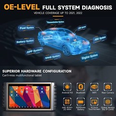 Foxwell GT75TS Full TPMS Bidirectional Scanner OBD2 Full System Diagnostic Tool
