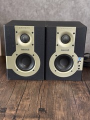 Samson MediaOne 3a Powered Studio Monitor Speakers Pair Desktop Audio ( Tested )