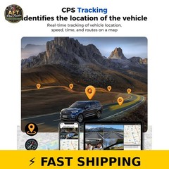 ZMOPO 4 Channel Dash Cam 1080P GPS 5G WiFi Night Vision with 128GB Card