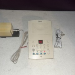 AT&T (1725) Deluxe Time/Date Stamp Digital Answering Machine w/ 4-Mailboxes Mint