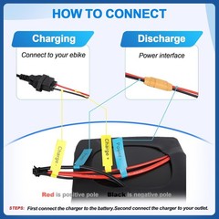 48v 20Ah E B/ike Lifepo4 Bi-ke Battery Pack for 1000W El/ec tric Motor 30A BMS