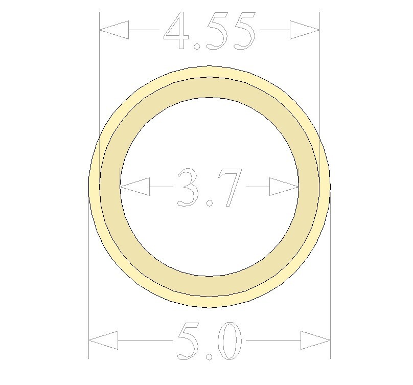 4″ inch Flush Mount Speaker Rings MDF GP Car Audio Mounting Spacer ring 1 PAIR