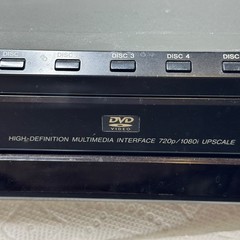 Sony DVP-NC85H 5-Disc DVD Changer 1080i Upscaling Player w/ Remote for Parts/Fix