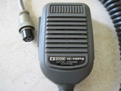 Icom ORIGINAL HM-12 in Very Nice shape, works well, Up/Down controls,8 pin plug
