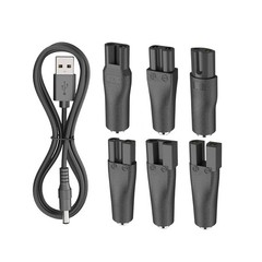 7 PCS Power Cord 5V USB Charger For Philips Norelco Aquatec,Razors and Trimmers