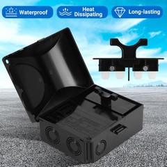 60 Amp AC Disconnect Box Outdoor Plastic, 120/240VAC Non-Fuse Pull Out Switch…