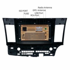 10.1″ Car Android 10.0 Radio GPS Navi FM Stereo For Mitsubishi Lancer 2008-15