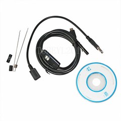 5.5mm 6LED Waterproof Micro USB Android Endoscope Borescope Inspection Camera FT