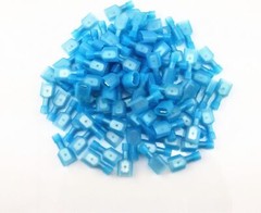 Male Spade Terminals Crimp Connectors Insulated 16-14 AWG Blue 50/100/150PCS
