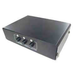3 In 1 Out Component AV Video Switch Box, Composite 3 RCA AV Splitter RGB